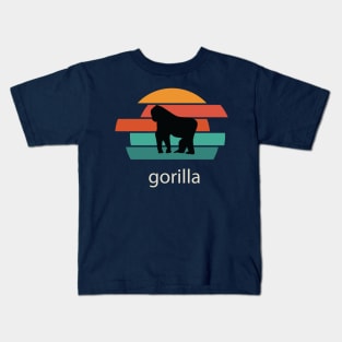 gorilla vintage Kids T-Shirt